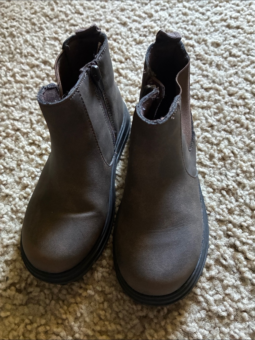 Zara Brown Kids Chelsea Boots